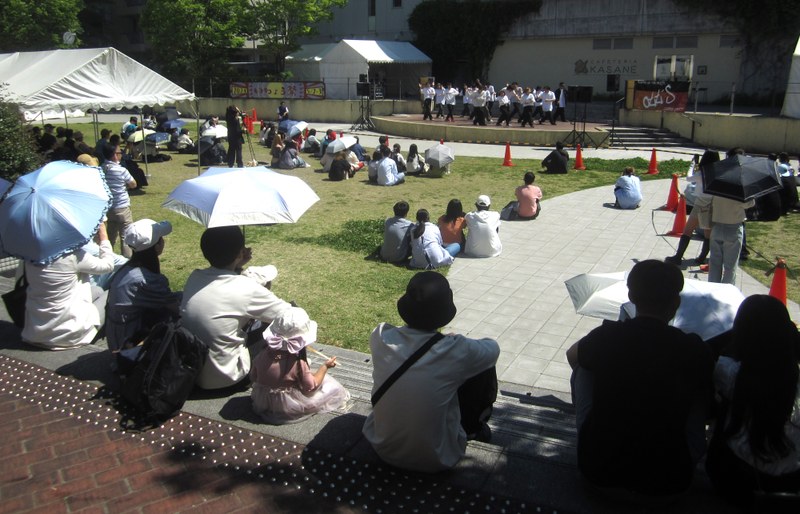 風景「屋外ステージも盛り上がりました」.JPG