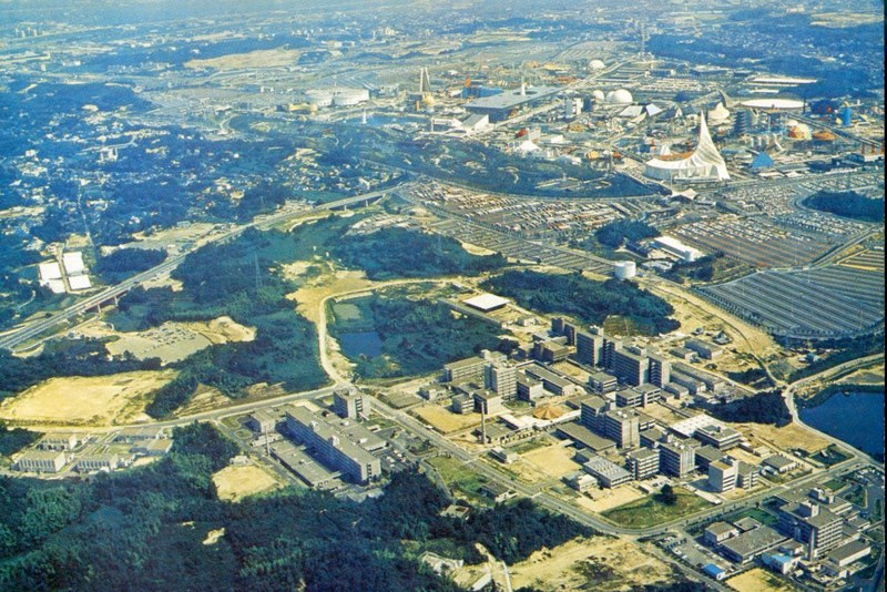 50Y5077 移転後間もない吹田キャンパス（昭和45年11月9日）.jpg